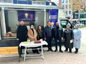 AK Parti, Bilecik'te Üye Kaydı Standı Açtı