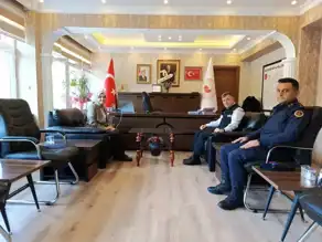 İl Jandarma Komutanı, İlçeyi Ziyaret Etti